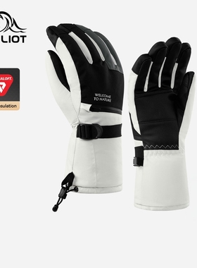 【P系列】伯希和户外滑雪手套Primaloft金标P棉秋冬登山保暖装备