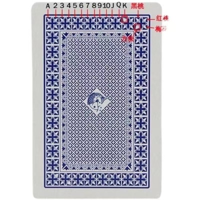 钓鱼扑克牌简单易学魔术道具