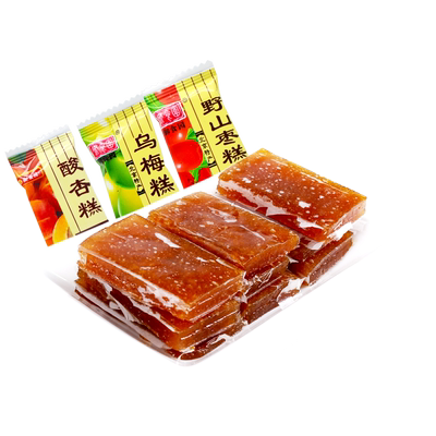 正品野山枣糕乌梅御食园蜜饯