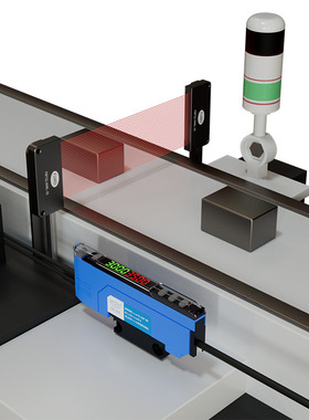 春景对射宽区域矩阵光纤传感器FWT32-44ML-35五金计数放大器光幕