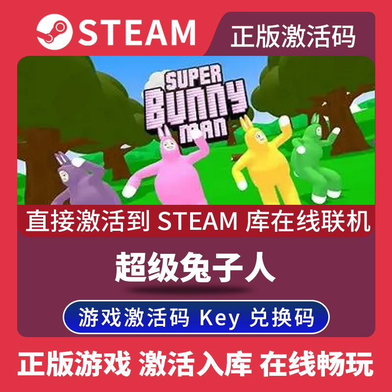 steam正版游戏超级兔子人激活码