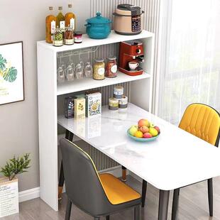 餐桌边置物架餐边柜夹缝窄柜零食杂物收纳架可定制桌上扩容整理架