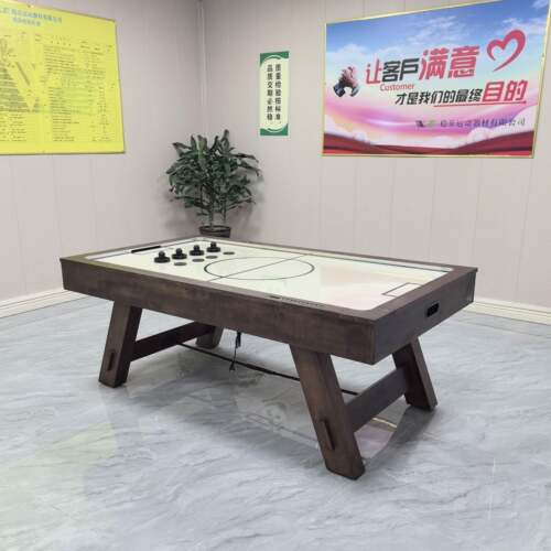 实木桌上冰球桌标准成人空气球台豪华桌面冰球机运动器材工厂直销