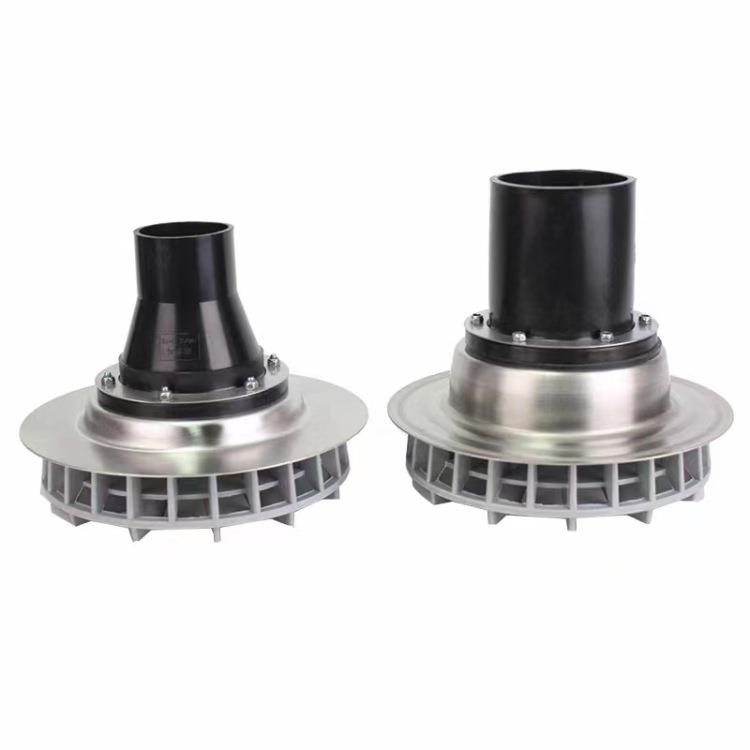 87型不锈钢雨水斗HDPE虹吸式雨水斗铸铝雨水斗虹吸悬吊排水系统