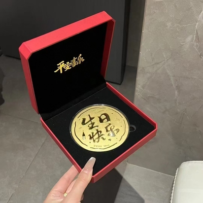 足金黄金大饼金片伴手礼