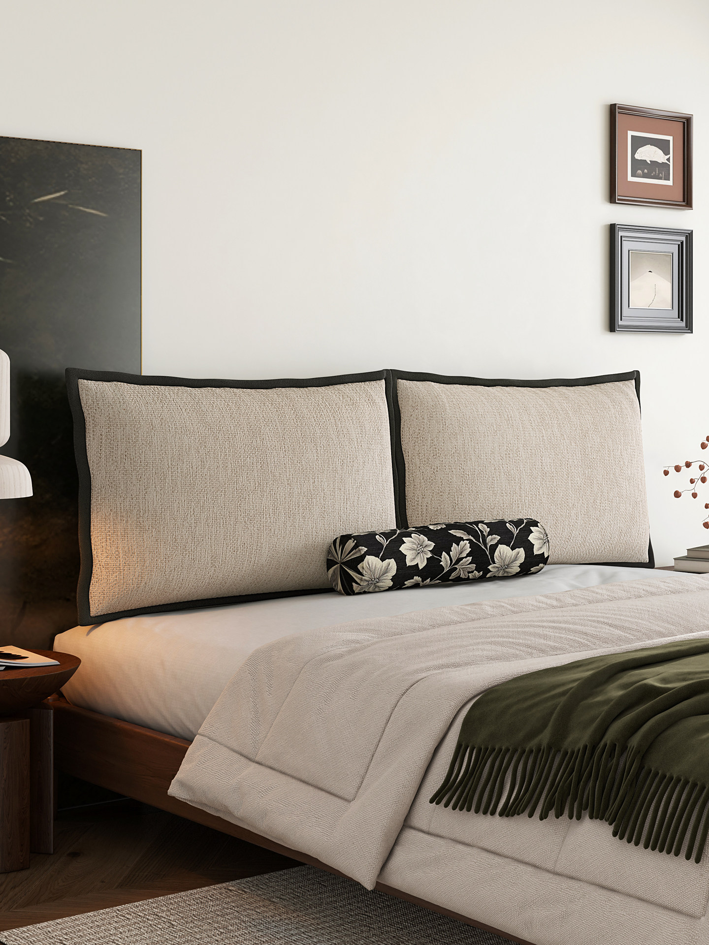 雪尼尔床头软包靠背新中式酒店民宿客栈无床头靠枕榻榻米床上靠垫,居家布艺,床头靠垫,淘宝优惠券,粉丝福利购,淘宝优惠卷