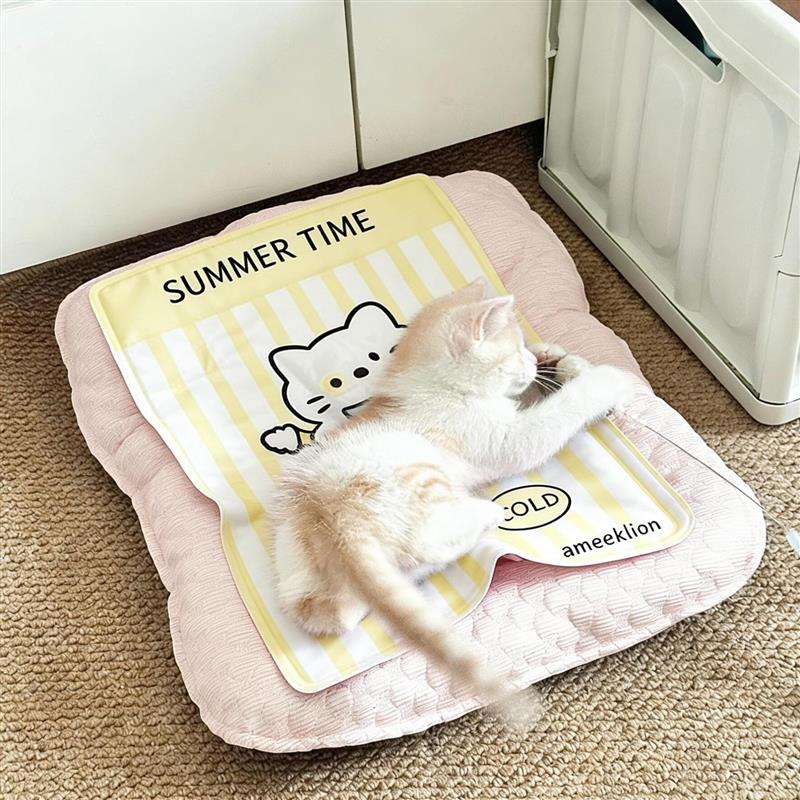 猫狗夏季冰丝凝胶耐抓降温垫