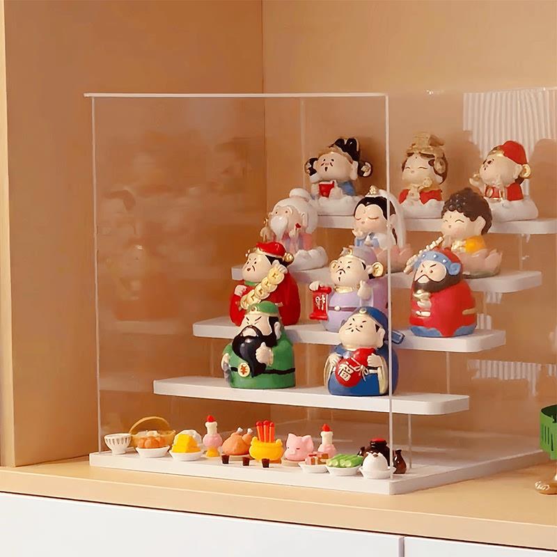 国潮福气神仙桌面摆件公仔礼物