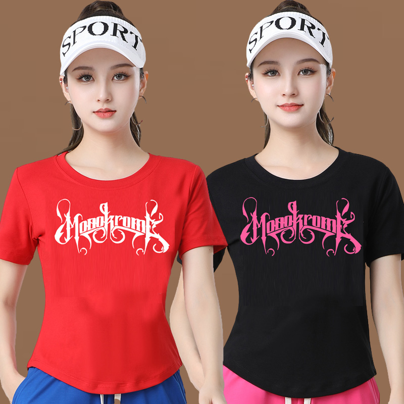 广场舞健身操团体跳舞上衣时尚杨丽萍运动鬼步舞表演服晨练跳舞衣