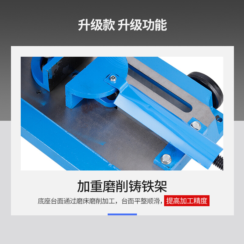 西菱400型材切割机大功率工业重型三相钢材方管金属2.2/3/4KW单相