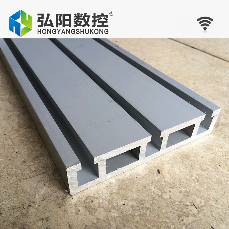 极速新品雕刻机铝挤型材料挂板主轴夹具F背板B160mm加宽型材多头