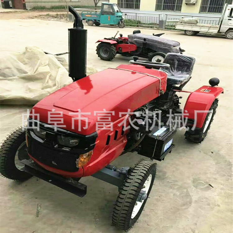 四轮田园管理机 小型旋耕机 柴油