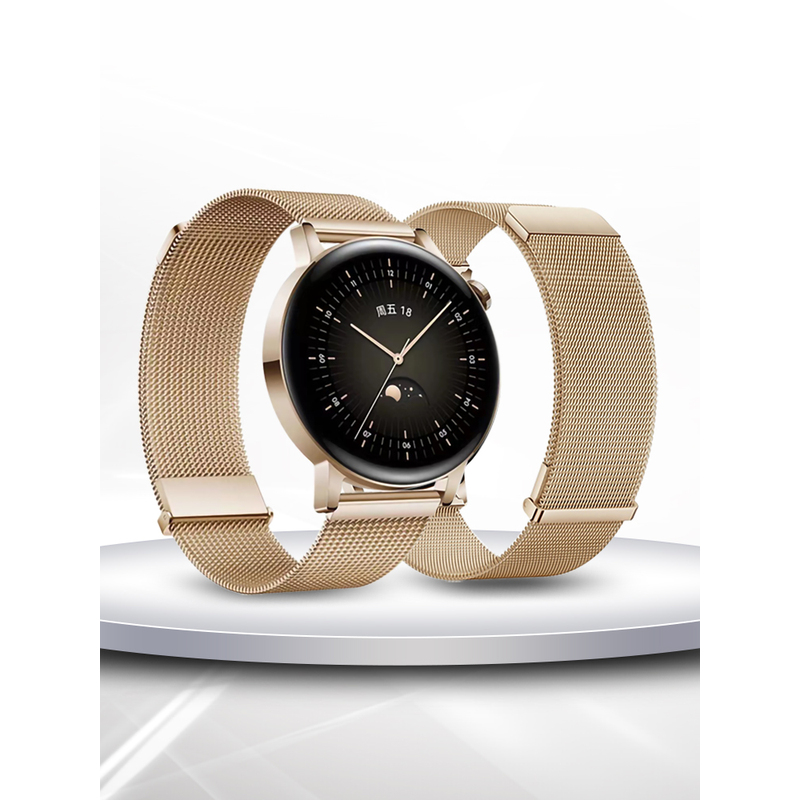 磁吸米兰钢带表带金属手表链