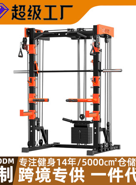 史密斯机飞鸟龙门架综合训练器家用多功能深蹲架商用套装健身器材