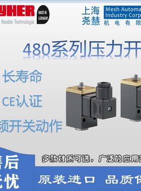 德国LAYHER 480系列机械式压力开关 高灵敏度 长寿命隔膜材料可选