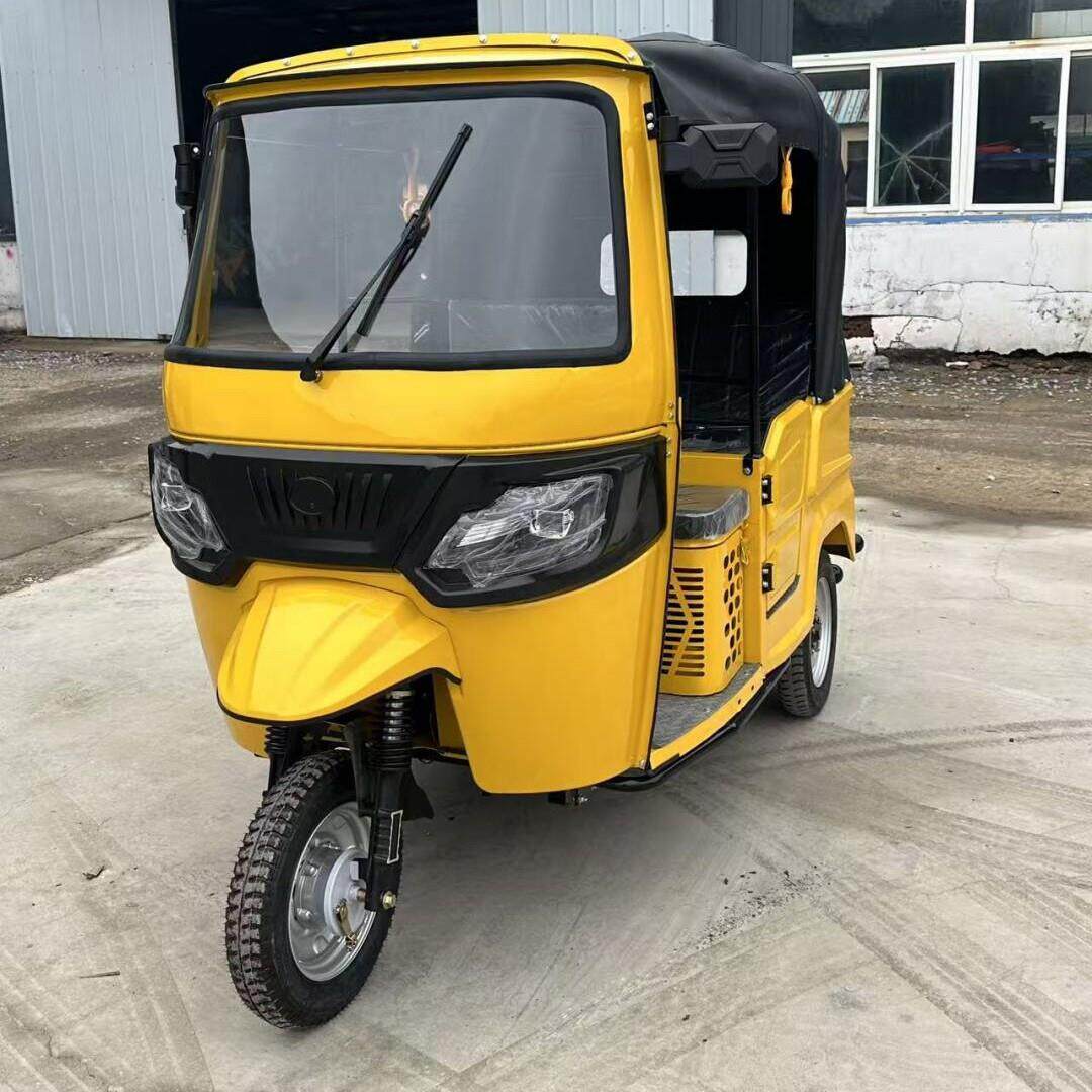 外贸电动嘟嘟车摩托三轮车载客运车出口印度TUKTUK景区摆渡观光车