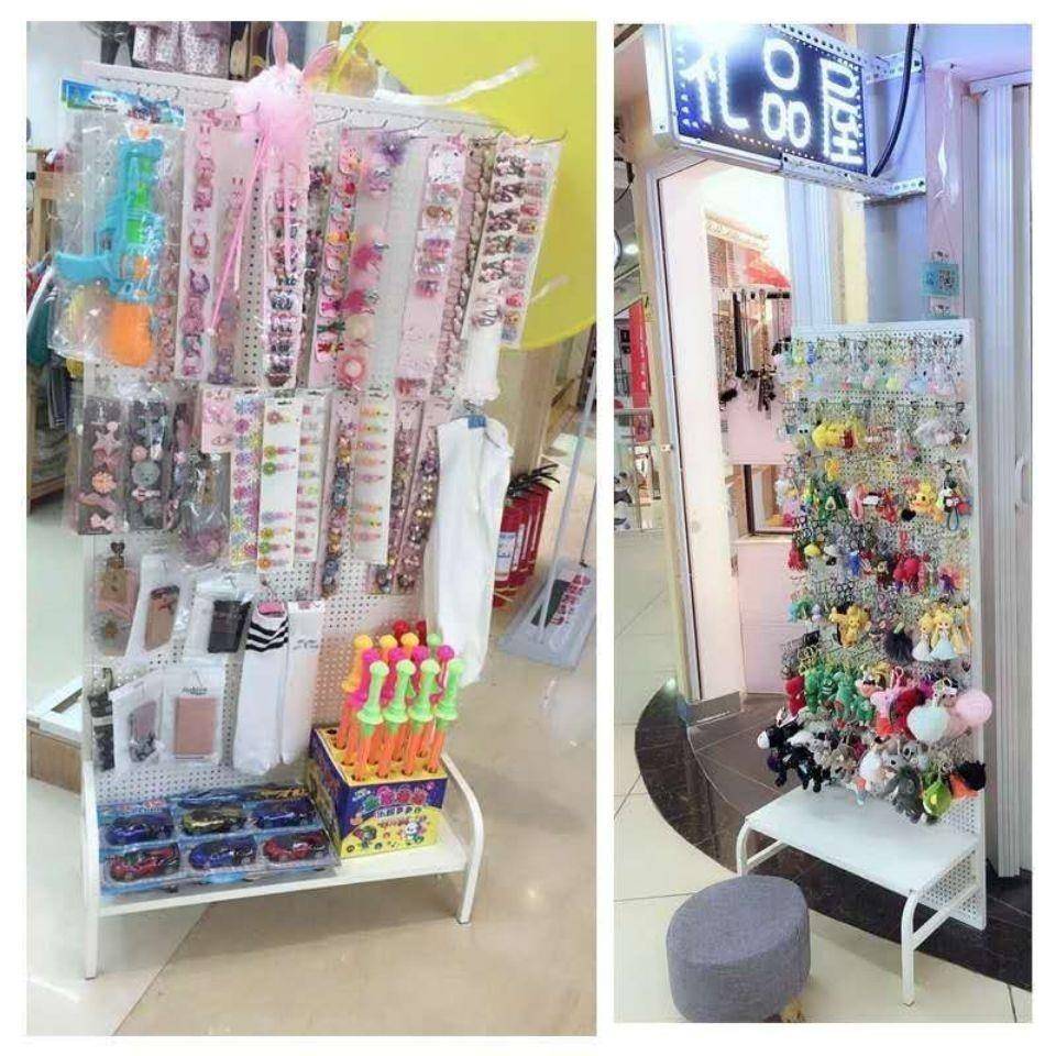 金属洞洞板货架饰品手机壳展示架五金洞板立式置物架孔洞板免打孔