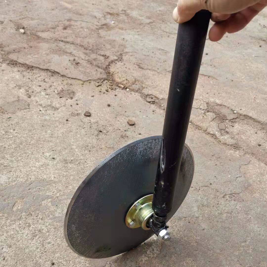 农机配件手扶地膜覆盖机盖土盘播种机覆土器开沟器锰钢圆盘覆土盘