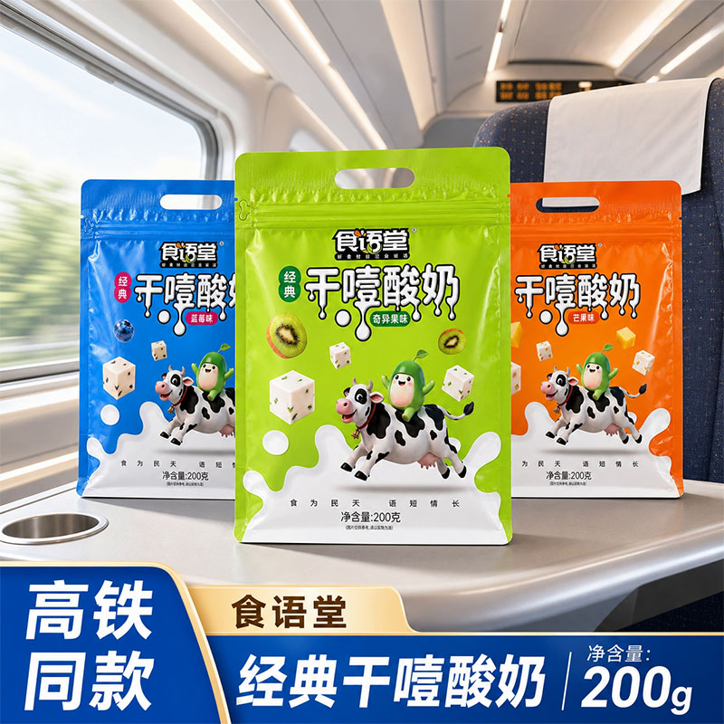 食语堂干噎酸奶再制奶酪独立装