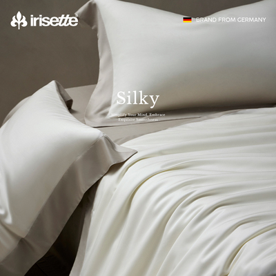 irisette兰精天丝100支四件套夏季凉感丝滑床单被套床笠床上用品