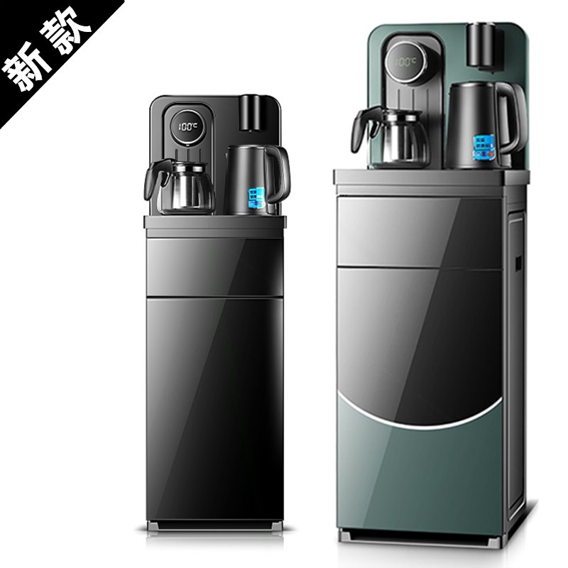 饮水机下置水桶家用立式高端全自新款动智能茶吧机 一体机2021