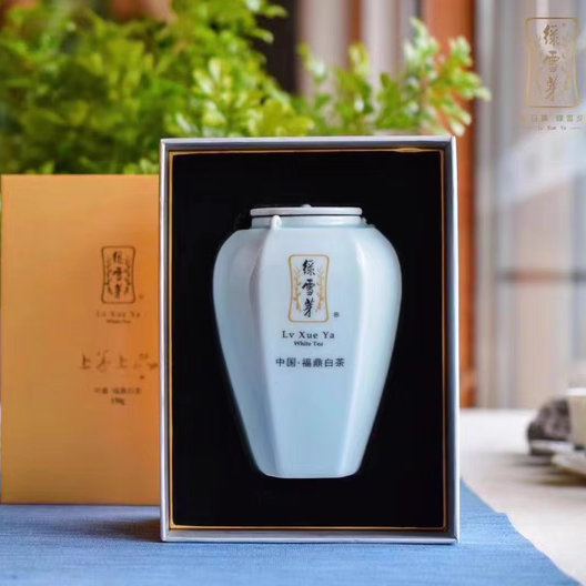 绿雪芽上善上品丹华 丹华2000年寿眉150g单罐福鼎白茶