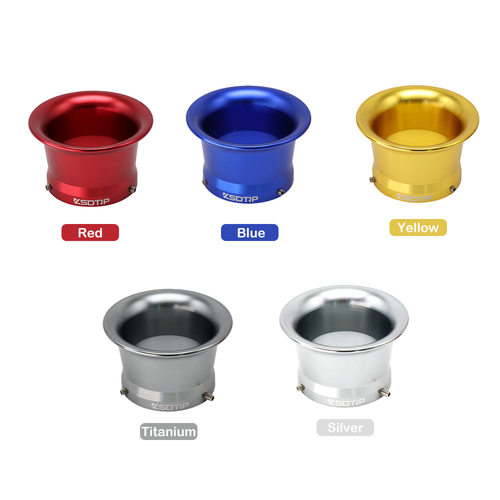 摩托车FCR尼比PWK27PE28 30化油器接口CNC空气滤清喇叭50mm集风杯