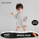 enhennbaby婴儿包屁衣连帽春秋男女宝宝衣服长袖 爬服哈衣连体衣