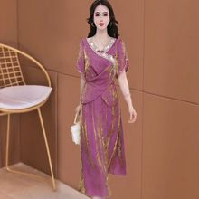 高档2025夏季时尚洋气显瘦套装女气质新款爆款半身裙上衣两件套女