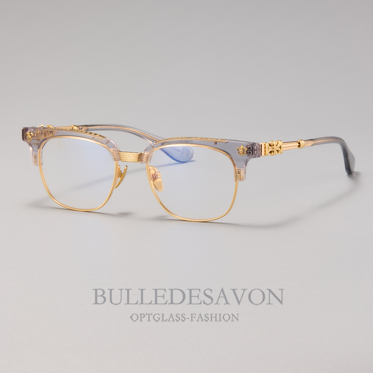 纯钛克箩近视眼镜框百搭复古男女大脸可配度数网上配镜变色防蓝光