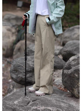 蕉下微喇软壳裤ST109户外徒步防风防泼水冲锋裤运动速干登山裤