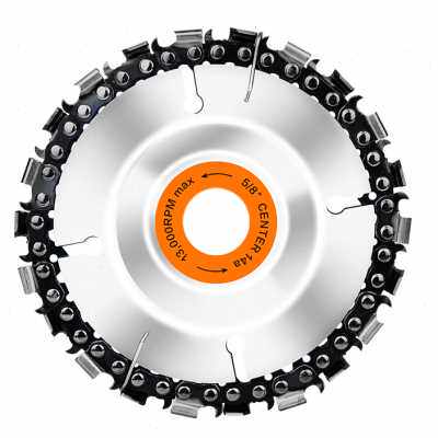 角磨机链条锯片电链锯木工切割片4寸雕刻通用多功能100型圆盘锯盘