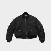 3BLK 铜氨丝内衬 金标Primaloft®片棉 尼龙Bomber夹克 riri拉链