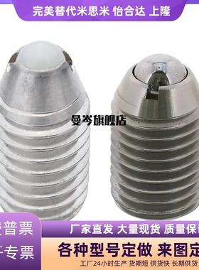 ZAF04 超重载不锈钢定位球头柱塞波珠螺丝BSX3 4 5 6 8 10 12 16
