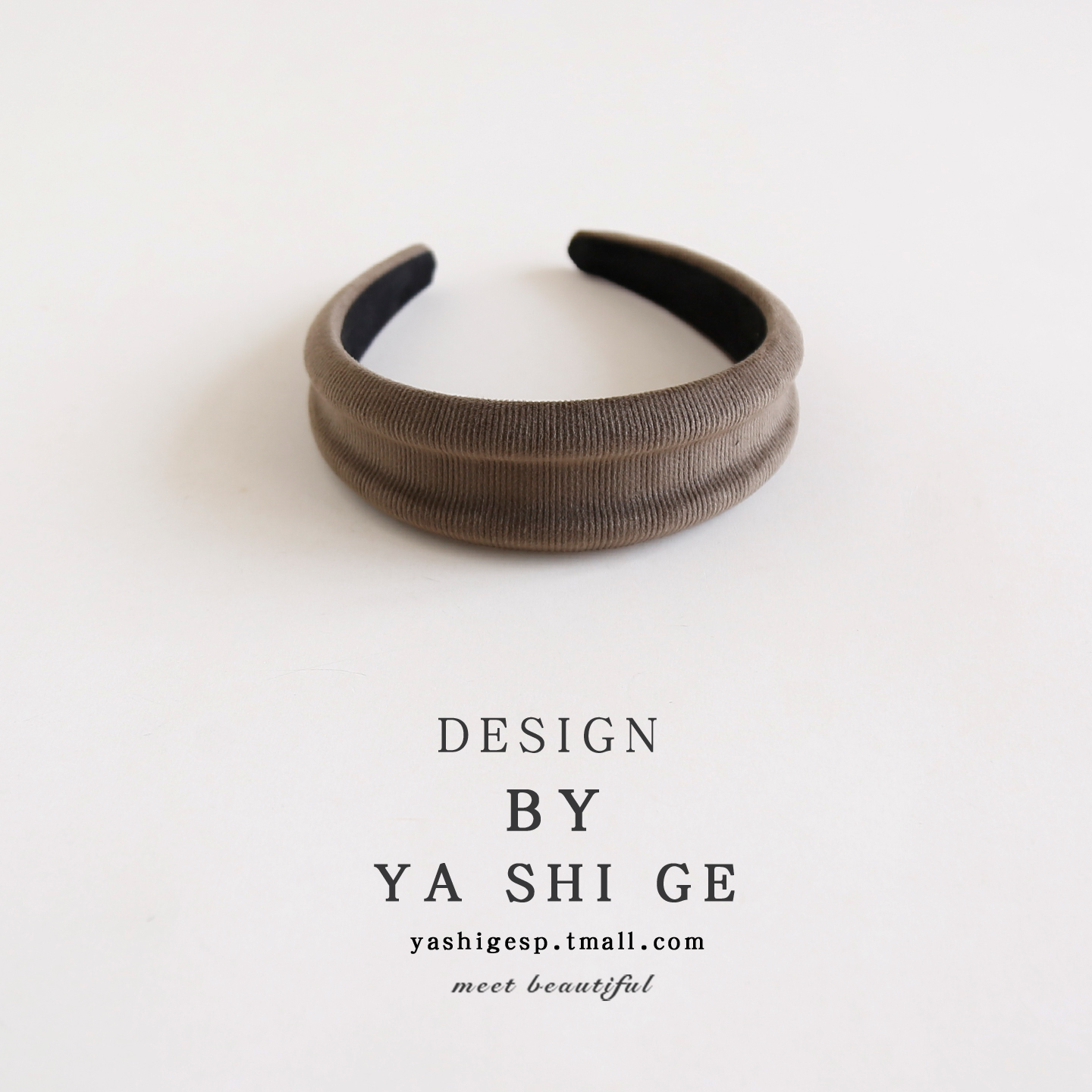 小众设计凹凸高颅顶发箍极简百搭发卡高级感洋气时尚头箍2025新款