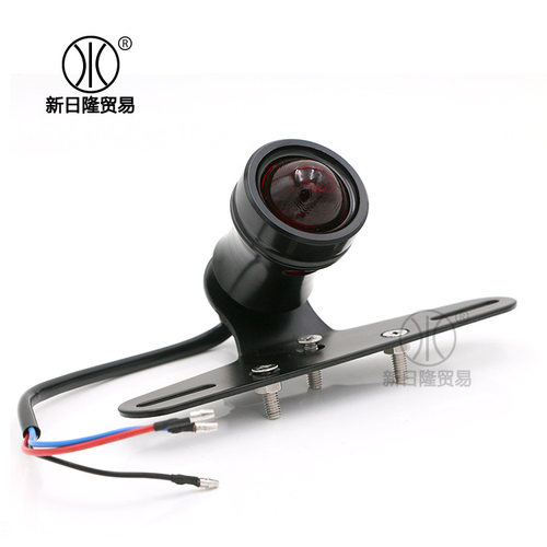 摩托车尾灯铝合金刹车尾灯哈雷Cafe Racer LED摩托车尾灯外销
