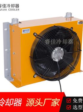 睿佳风冷却器AH117t-a10c0射出睿佳RUIJ机回油冷却铝制液4压冷12V