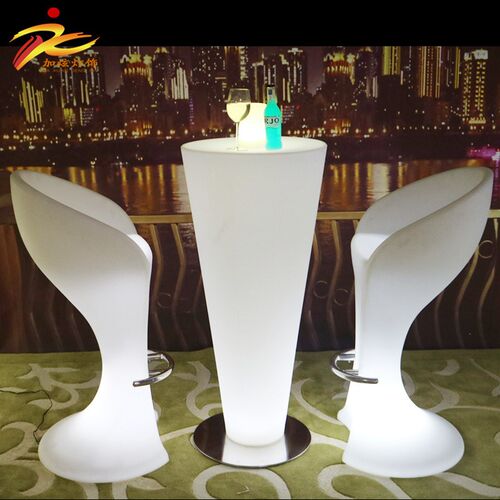 K卡V发光桌椅n酒场家具夜吧包厢餐桌T座led茶几散台吧台桌