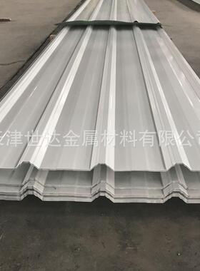 天津YX-30207VET彩-828型仿古钢璃瓦 大跨度屋面琉彩钢压型瓦楞板