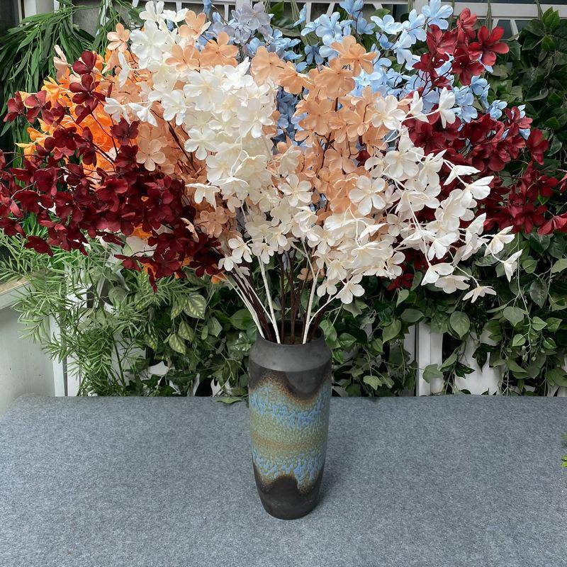 21新苹果长磨仿真毛布假花花21新苹果只庭院花园装饰饰品家庭客厅