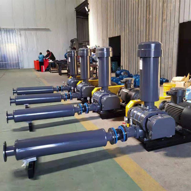 现货供应mvr蒸汽压缩机化工水泥输送用三叶罗茨风机 蒸汽压缩机