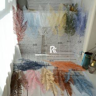 饰插 饰吊顶装 仿AL 3635大叉波斯叶真散尾蕨草酒店婚庆婚叶礼堂装