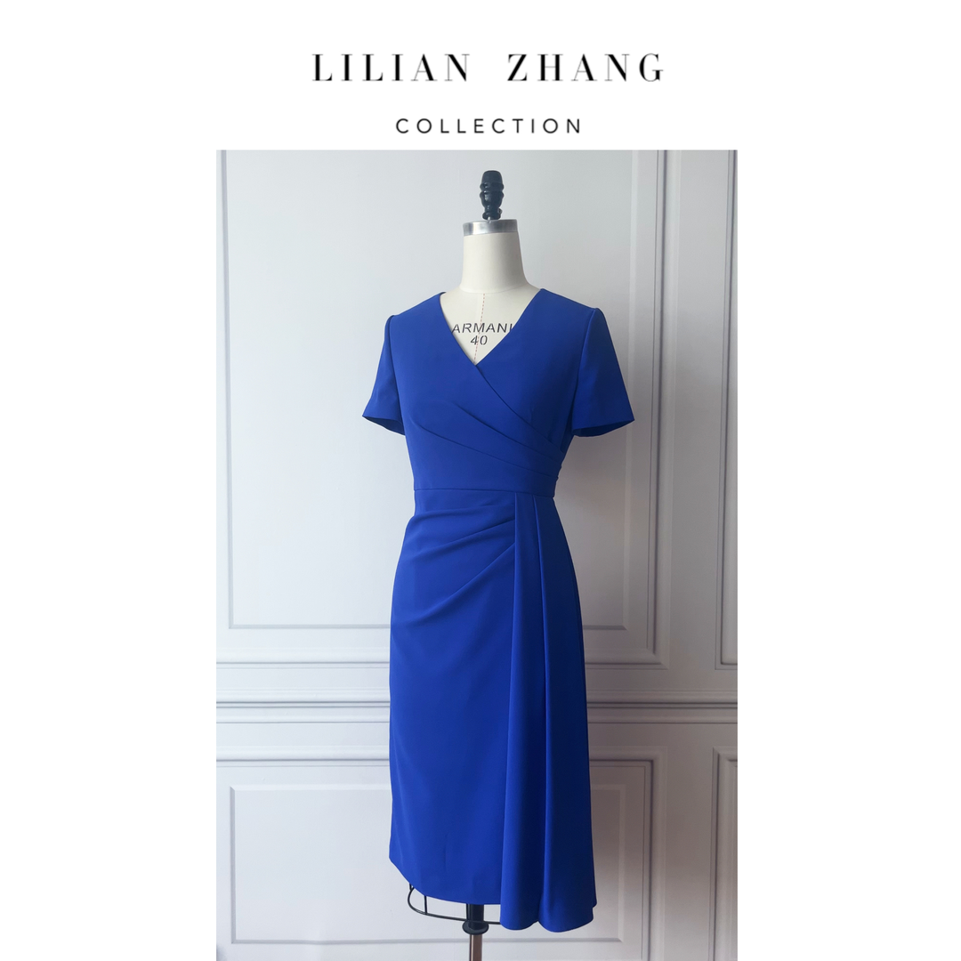 围裹式宫廷LILIANZHANG连衣裙