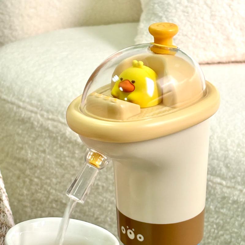 可爱按压式饮水器饮水机纯净取水