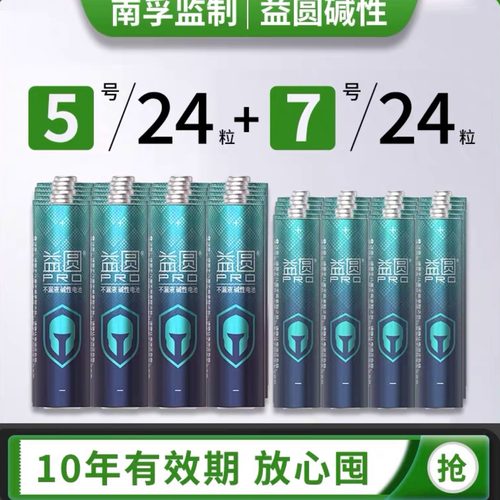 南孚益圆碱性电池一元起拍