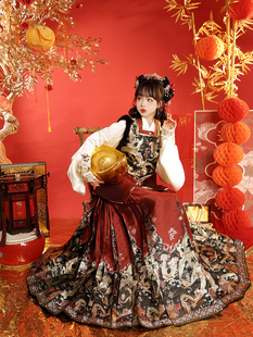 雲锦阁【龙凤呈祥】 秋冬款明制龙年新年汉服拜年服妆花马面裙