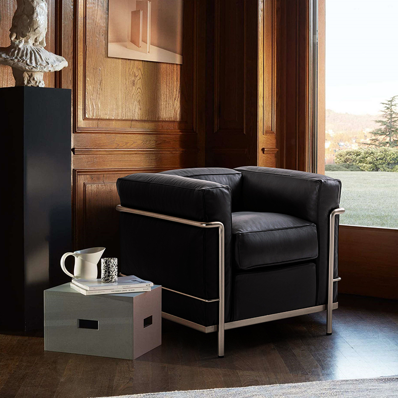 左岸家居LC2单椅全真皮