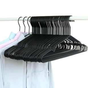 家用晾晒铁艺ins无痕衣服架北欧服装 黑色金属衣架 店衣撑简约衣挂