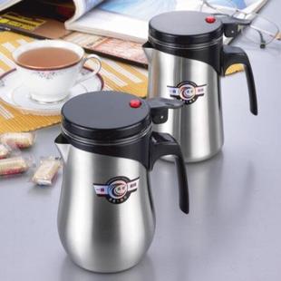 304不锈钢防摔茶道飘逸杯家用办公室个人茶叶水杯泡茶壶简易茶具