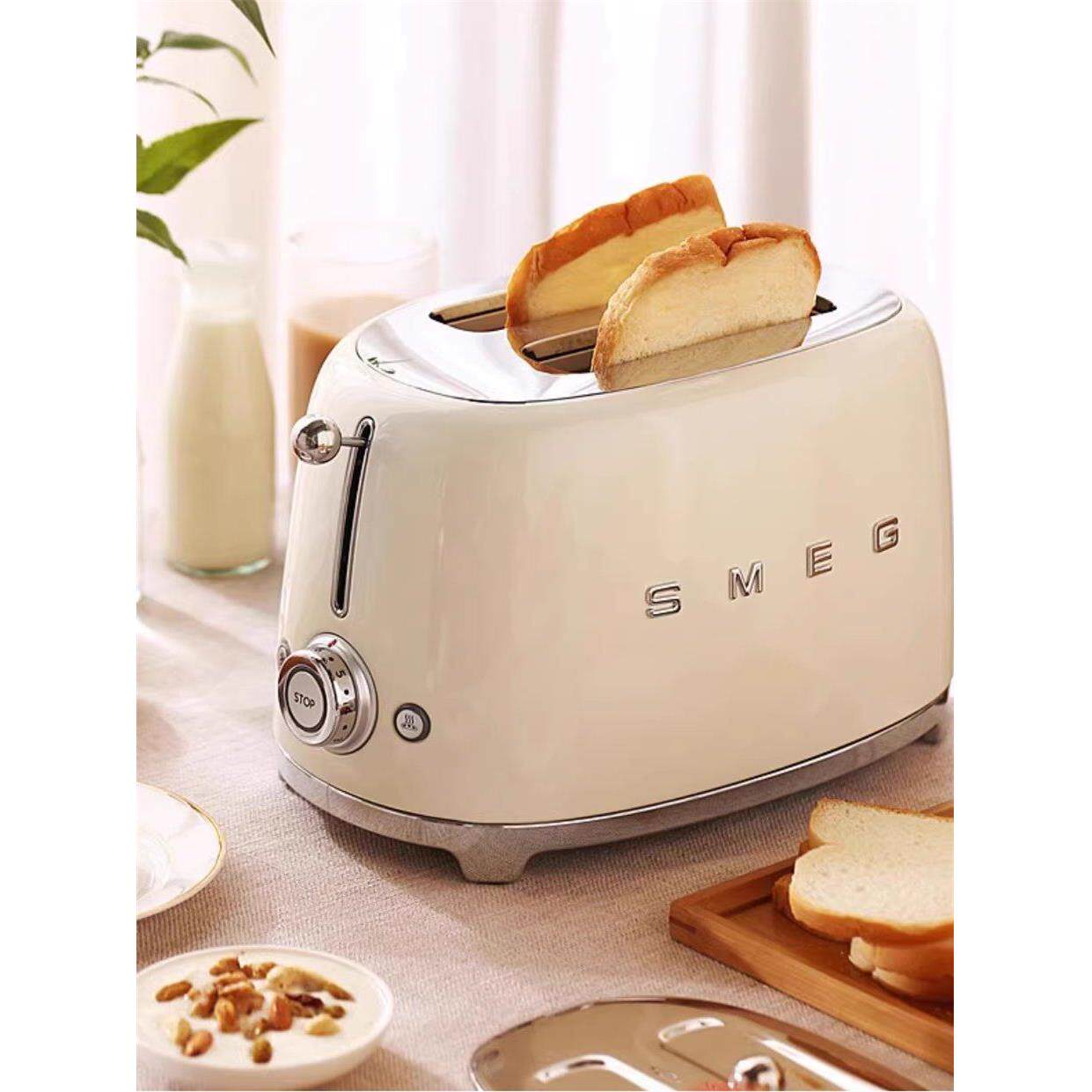 SMEG斯麦格烤面包机TSF01吐司机多士炉CN送304不锈钢防尘盖